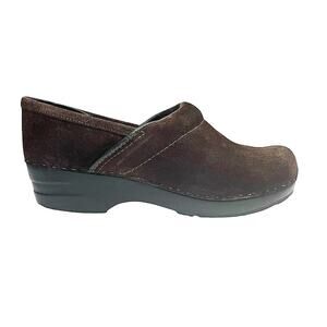 EUC - LL Bean Suede Clogs